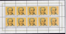 Bund Mi.-Nr. 2073 ** Zehnerbogen
