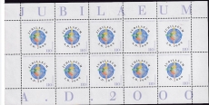 Bund Mi.-Nr. 2087 ** Zehnerbogen