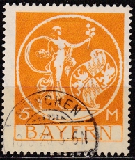 Bayern Mi.-Nr. 193 oo