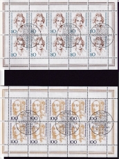 Bund Mi.-Nr. 1755/6 oo Zehnerbogen