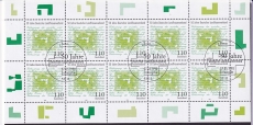 Bund Mi.-Nr. 1988 oo Zehnerbogen