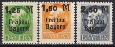 Bayern Mi.-Nr. 174/76 A **