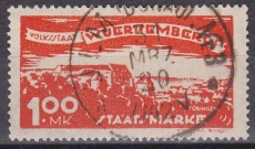 Württemberg Dienst Mi.-Nr. 278 oo gepr. INFLA