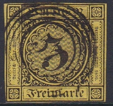 Baden Mi.-Nr. 2 a oo