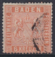Baden Mi.-Nr. 11 b oo