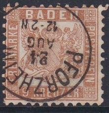 Baden Mi.-Nr. 15 a oo