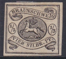 Braunschweig Mi.-Nr. 5 * gepr. BPP