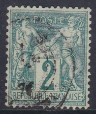 Alt - Frankreich Mi.-Nr. 57 I oo