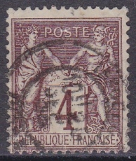 Alt - Frankreich Mi.-Nr. 71 b oo