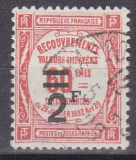 Frankreich - Porto Mi.-Nr. 56 oo
