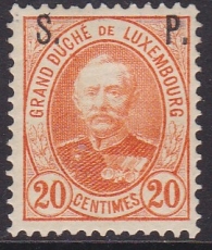 Luxemburg Dienst Mi.-Nr. 49 *