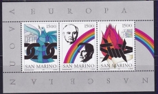 San Marino - Mi.-Nr. 1484/86 Block 14 **