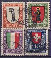 Schweiz Mi. Nr. 185/88 oo
