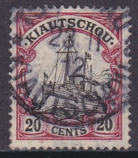 Dt. Kol. Kiautschou Mi.-Nr. 32 I oo