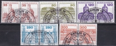 Bund Mi.-Nr. 1139/43 oo Paar