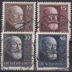 Österreich Mi.-Nr. 494/97 oo