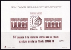 Spanien Mi.-Nr. 2633/34 **( CEPT Sonderblock)