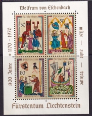 Liechtenstein Block 8 **