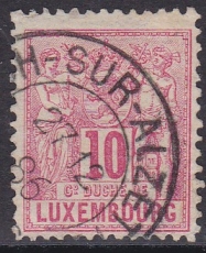 Luxemburg Mi.-Nr. 49 A oo
