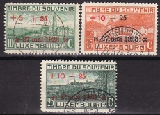 Luxemburg Mi.-Nr. 144/46 oo