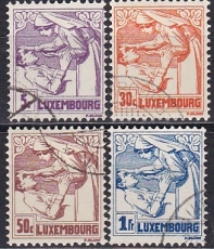 Luxemburg Mi.-Nr. 157/60 oo