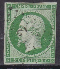 Alt - Frankreich Mi.-Nr. 11 b oo Mgl.