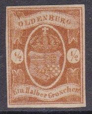 Oldenburg Mi.-Nr. 11 b (*)