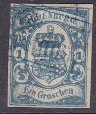 Oldenburg Mi.-Nr. 12 b oo
