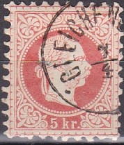 Österreich Mi.-Nr. 37 II oo