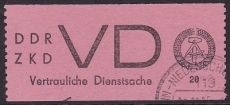 DDR Dienst VD Mi.-Nr. 2 oo gepr. BPP