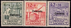 Dessau Mi.-Nr. I/III A **