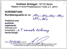 Bund Heuss lumogen oo Kurzbefund