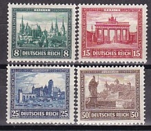 Deutsches Reich Mi.-Nr. 450/53 *