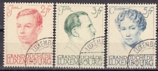 Luxemburg Mi.-Nr. 339/41 oo