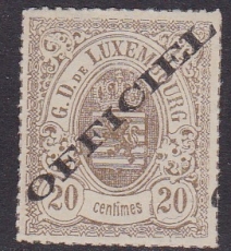 Luxemburg Dienst Mi.-Nr. 5 I **