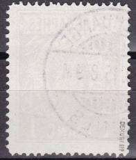 Luxemburg Telegraphenmarken Mi.-Nr. 4 F oo gepr. BPP