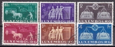 Luxemburg Mi.-Nr. 478/83 oo