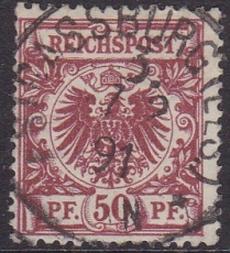 Deutsches Reich Mi.-Nr. 50 a oo gepr. BPP