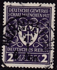 Deutsches Reich Mi.-Nr. 200 b oo gepr. INFLA