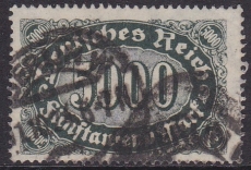 Deutsches Reich Mi.-Nr. 256 d oo gepr. INFLA