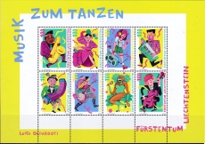Liechtenstein Kleinbogen Mi.-Nr. 1916/23 **