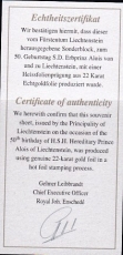 Liechtenstein Block 31 B **