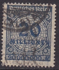 Deutsches Reich Mi.-Nr. 319 A W b oo gepr. INFLA