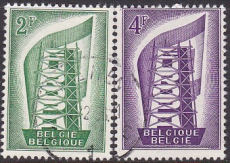 Belgien Mi.-Nr. 1043/44 oo