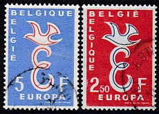 Belgien Mi.-Nr. 1117/18 oo