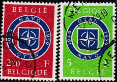 Belgien Mi.-Nr. 1147/48 oo