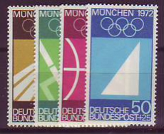 Bund Mi.-Nr. 587/90 **