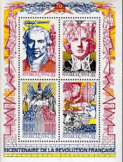 Frankreich Mi.-Nr. Blatt 10 **