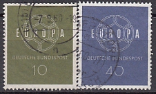 Bund Mi.-Nr. 320/21 oo