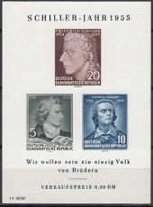 DDR Mi.-Nr. Block 12 **